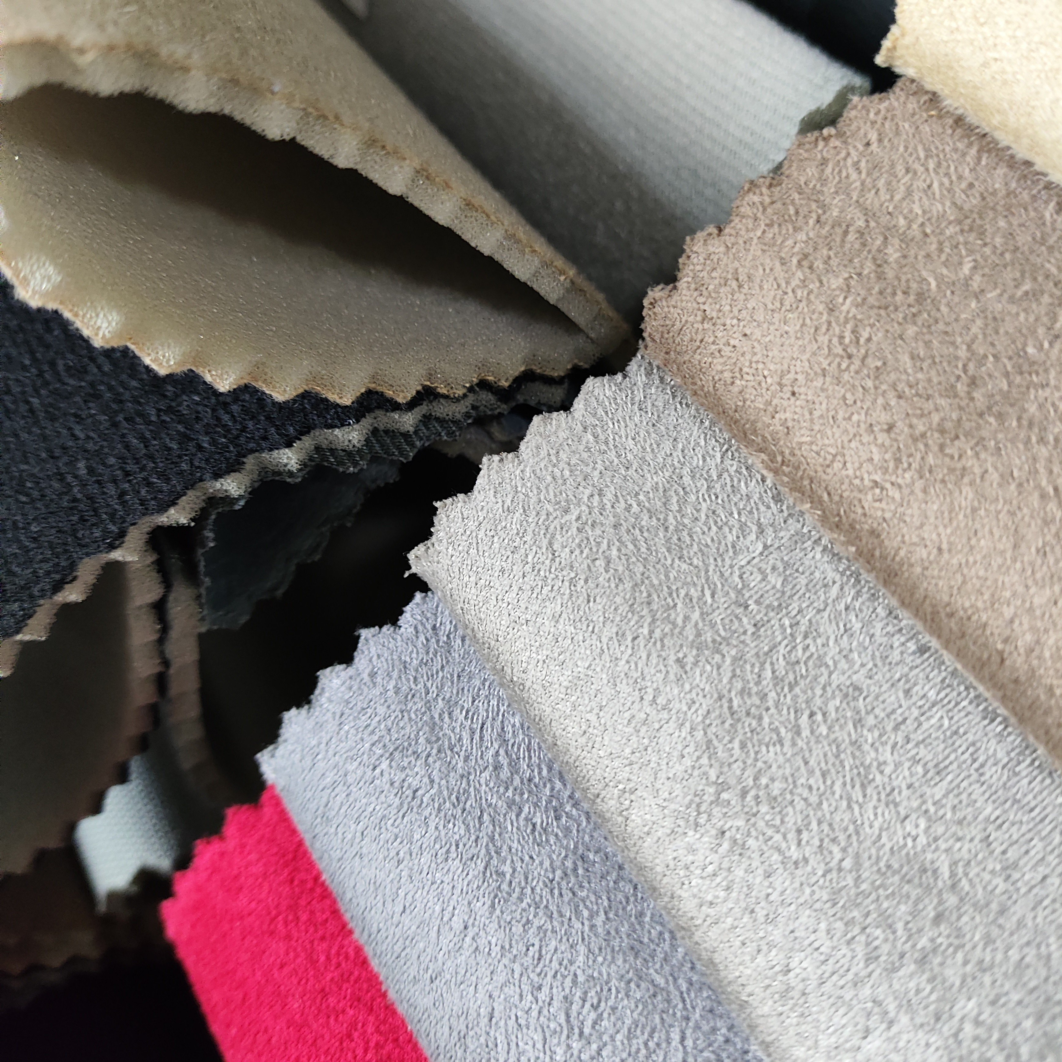 100% Polyester Velvet Fabric for Car Roof for Bus Seats Fabric