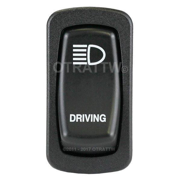 High Quality 12V Carling Technologies Custom Laser-etched LED Light L-Series Rocker Switch