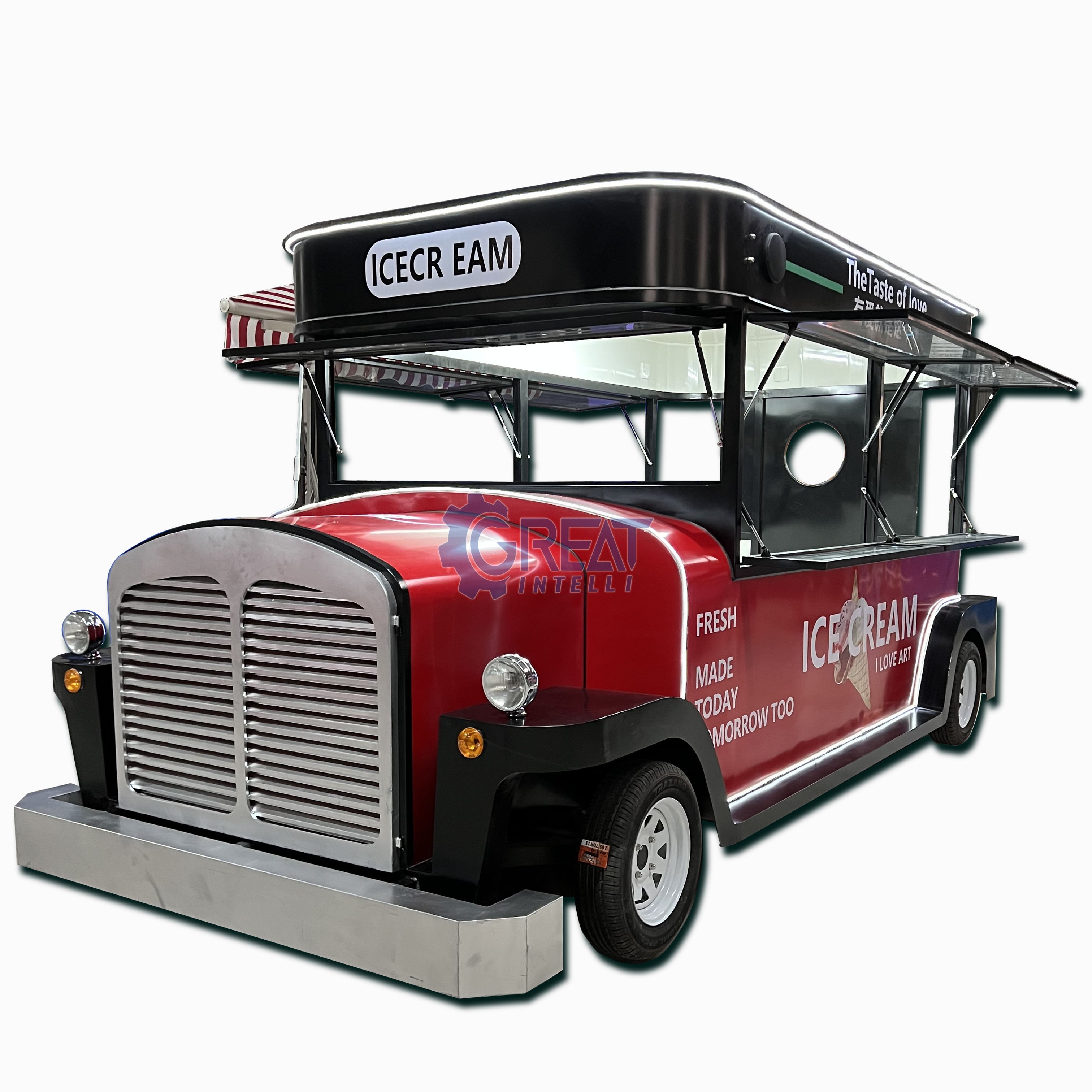 Factory Price Double Decker Trunk Restaurant Mobile Bus Turkey Food Vintage Bar