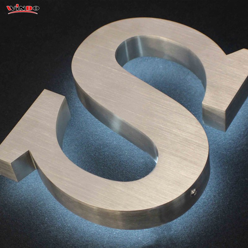Custom 3D LED Illuminated Acrylic Sign PVC Lighted Letter Sign Commercial Use Companies Offices Malls Parks of Channel Letter