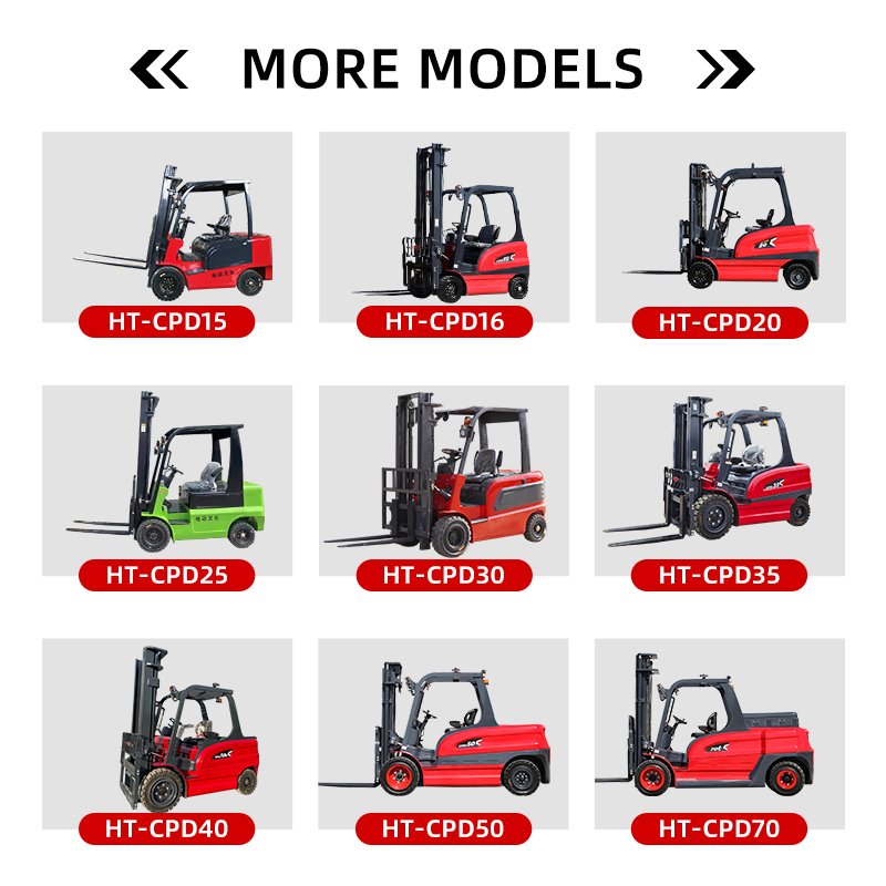 HELI 3 Ton CPD30 with 3000mm Electric Forklift in Stock Optional Mast Height