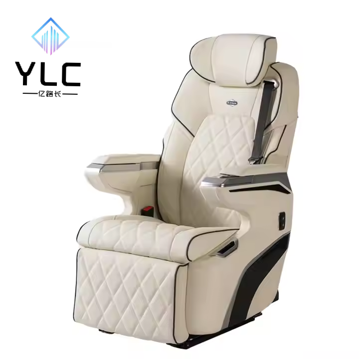 YLC Commercial Leather Luxury Car Seats, Electric Modified Car Seats for Toyota/Sienna/Alphard/Vellfire/Mercedes