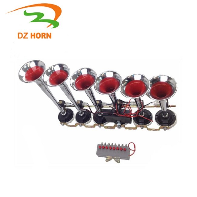 2018 Good Selling 6 Pipe Musical air Horn for Bus Truck