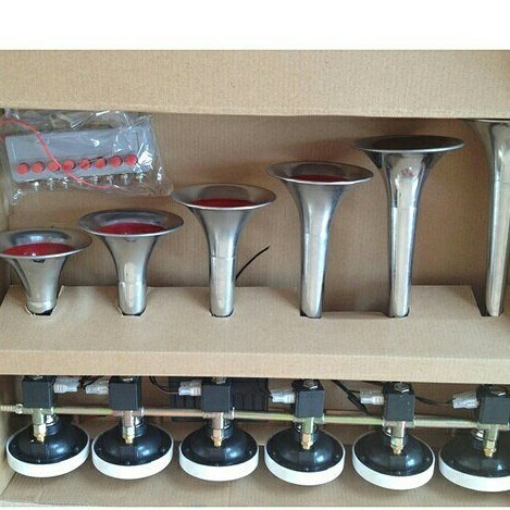 2018 Good Selling 6 Pipe Musical air Horn for Bus Truck