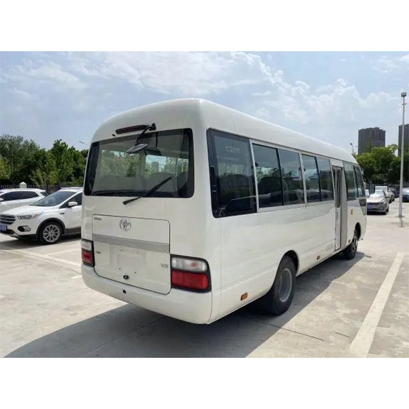 Coaster LHD 30 Seater Toyota Coaster Bus for Sale 2019 Year Yuchai 130 Engine 6 Speed Gear Passenger Bus for Sale