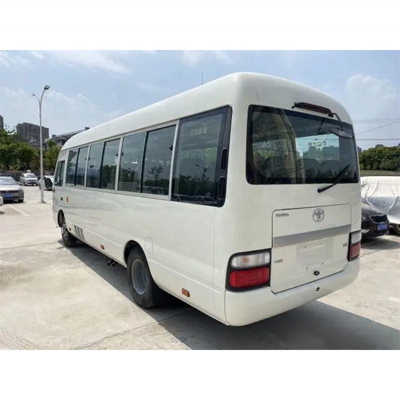 Coaster LHD 30 Seater Toyota Coaster Bus for Sale 2019 Year Yuchai 130 Engine 6 Speed Gear Passenger Bus for Sale