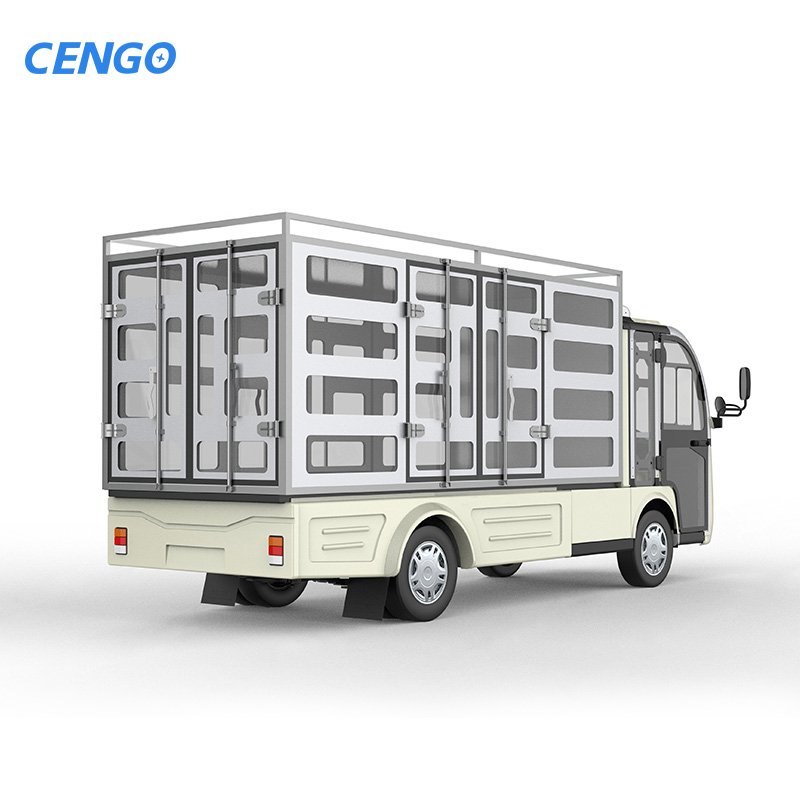 2025 New Energy Truck Bus Electric Cargo Truck 72V Four Wheel Electric Pickup Truck Electric Sightseeing Bus For Sale