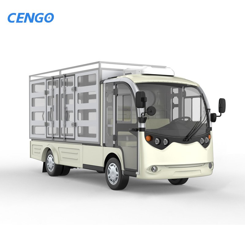2025 New Energy Truck Bus Electric Cargo Truck 72V Four Wheel Electric Pickup Truck Electric Sightseeing Bus For Sale