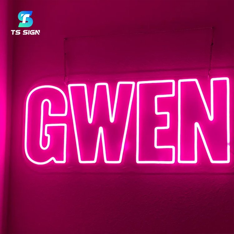 Custom Neon Signs Personalized Text or Brand Logo Dimmable LED Neon Light Sign for Wall Backdrop