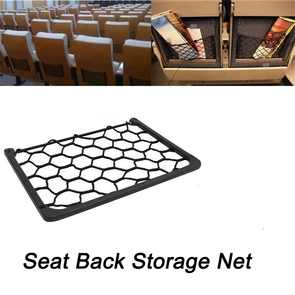 Factory Supply Bus Accessories Seat Storage Net Plastic Frame Net