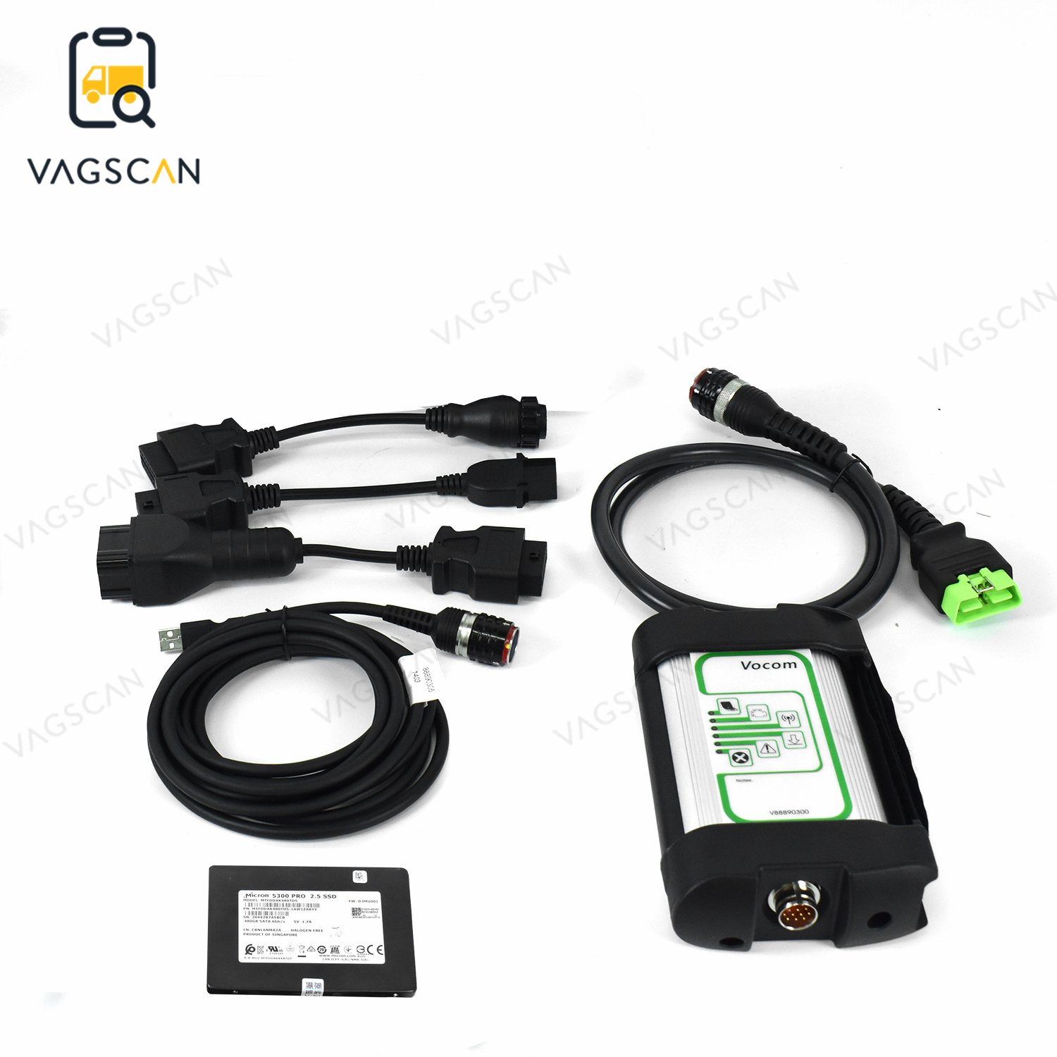 CFC2 Laptop Quality for Vocom 88890300 Interface Vcads Truck Diagnostic Scanner for Renault/UD/Mack