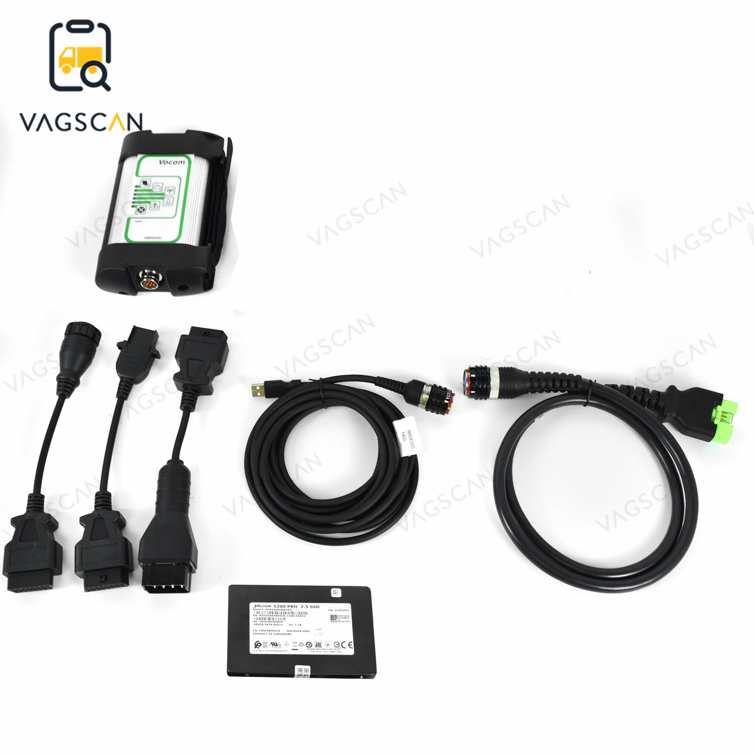 CFC2 Laptop Quality for Vocom 88890300 Interface Vcads Truck Diagnostic Scanner for Renault/UD/Mack