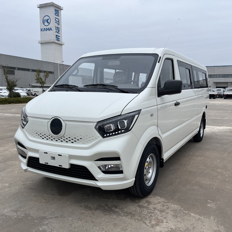 Close Version Light Van 5 Door 2 Seat Dongfeng Mini Bus Passenger Van Light Truck Left Hand 14 Seats
