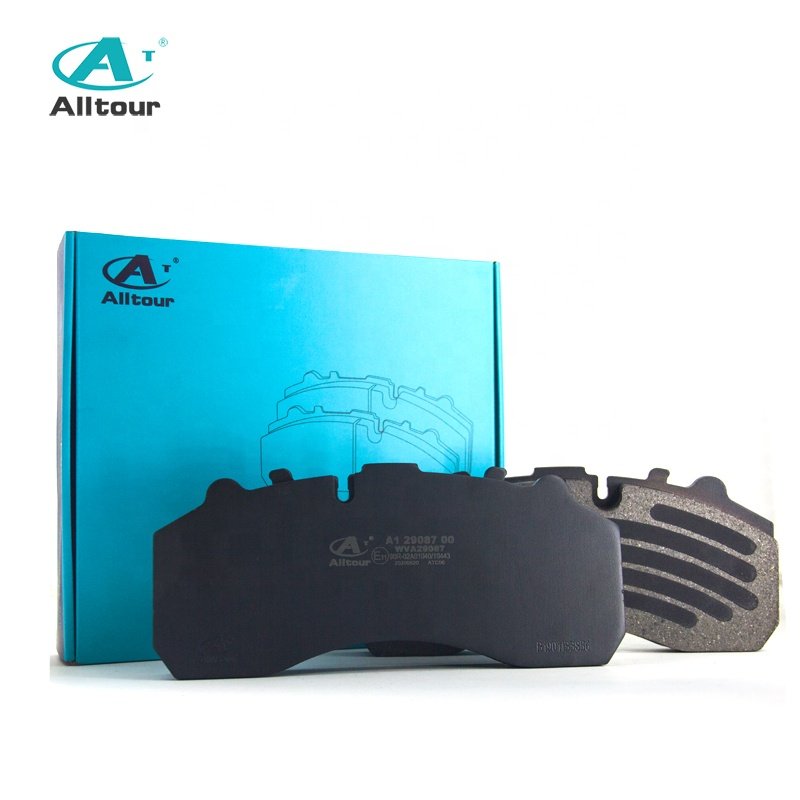 China OEM Commercial Vehicle Brake Pad Manufacturer Truck Bus Spare Part Emark Brake Pads WVA 29087, WVA29106
