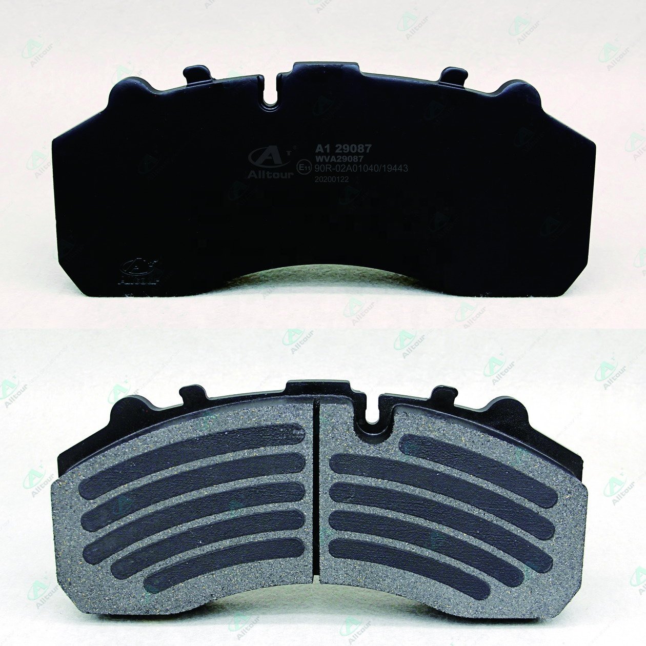 China OEM Commercial Vehicle Brake Pad Manufacturer Truck Bus Spare Part Emark Brake Pads WVA 29087, WVA29106