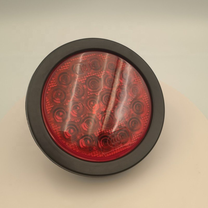 Manufacturer Supply Truck Accessories 3 Colors Warning Marker Indicator Flashing Headlight 4 Inch Round Head Lamp