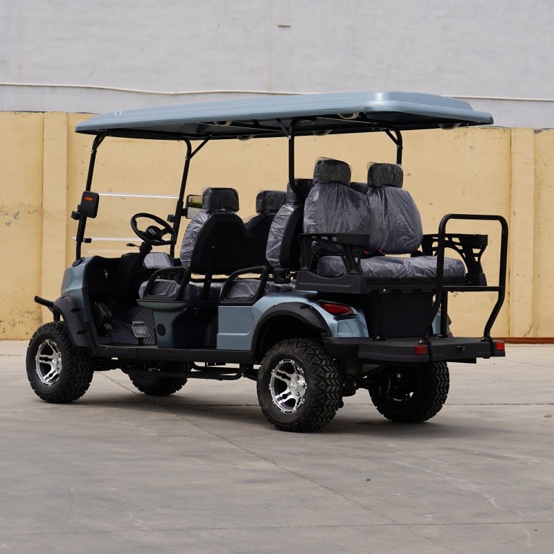 New Design Luxury 4 Seat 60v Electric 2 Door Golf Car for Sales