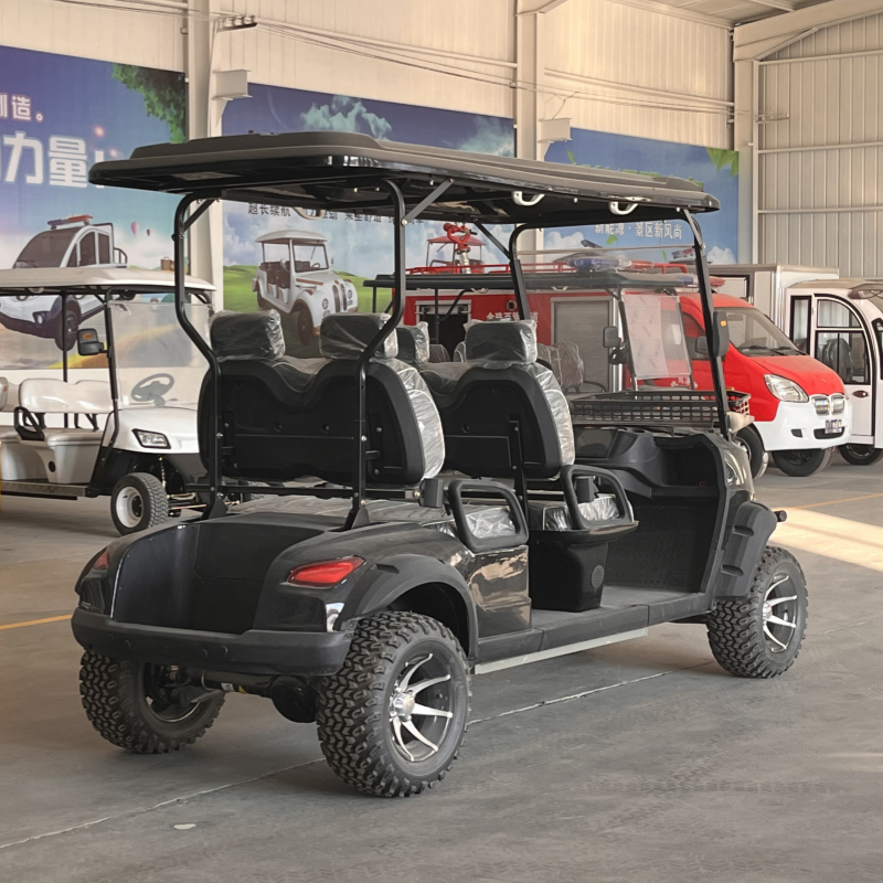 New Design Luxury 4 Seat 60v Electric 2 Door Golf Car for Sales