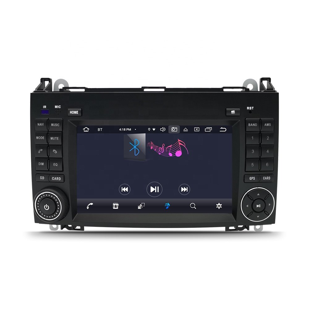 Route Android 7inch IPS Car Radio for Mercedes Benz Sprinter 4+64G Car Stereo Wtih Built-in Car GPS Wireless apple Carplay