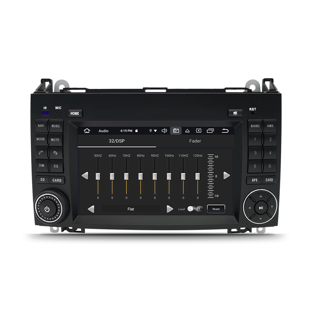Route Android 7inch IPS Car Radio for Mercedes Benz Sprinter 4+64G Car Stereo Wtih Built-in Car GPS Wireless apple Carplay