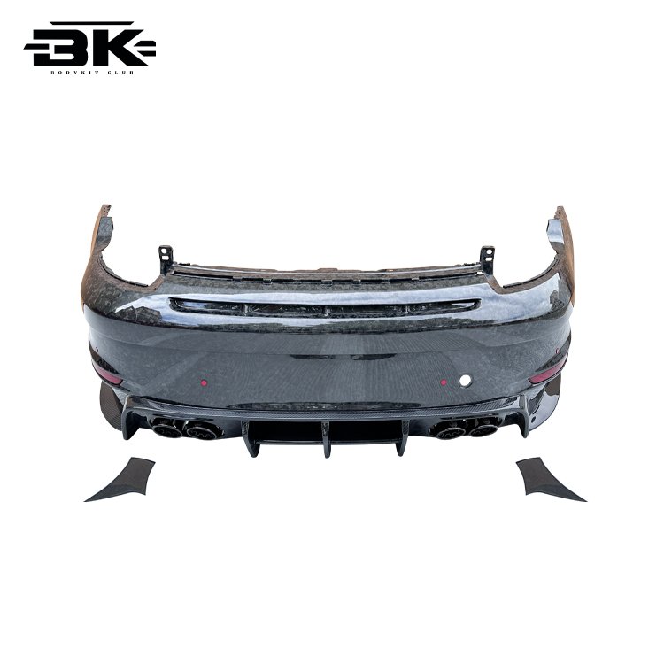 911 992 Carrera Upgrade Bra-Bus 900 Rocket R Style Full Body Parts Forged Dry Carbon Fiber Bodykit for Porsche 911 992 Body Kit