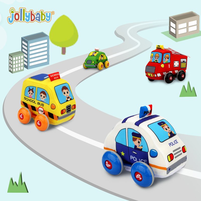 Customizable Hand Made Plush Stuffed Toy Kawai Soft Lovely Cartoon Plush Stuffed Soft Toy Car