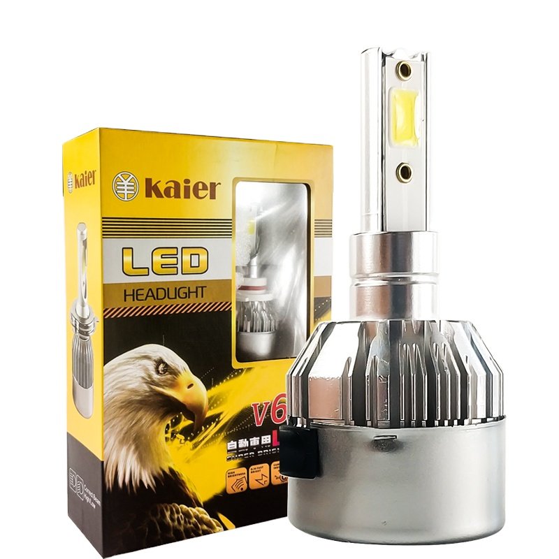 HOT Selling Car Headlight Kaier V6 Led Factory H4 H7 H11 D2 D4 881 Cheap Price Car Led Headlight