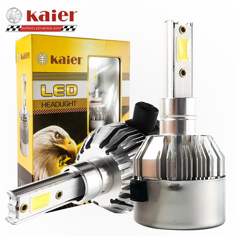 HOT Selling Car Headlight Kaier V6 Led Factory H4 H7 H11 D2 D4 881 Cheap Price Car Led Headlight