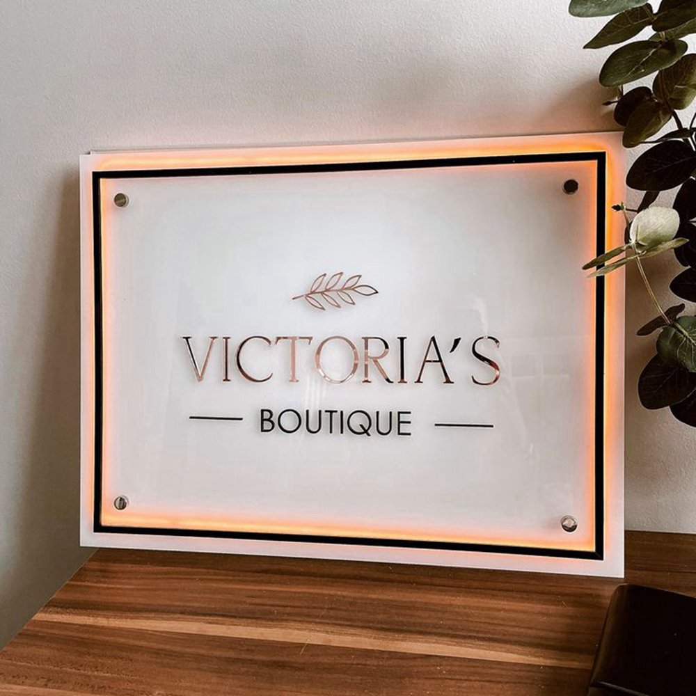 Winbo Custom Led Backlit Letters Stainless Steel Letter Business Sign 3d Led Sign Light Aluminium Channel Letter for Shop