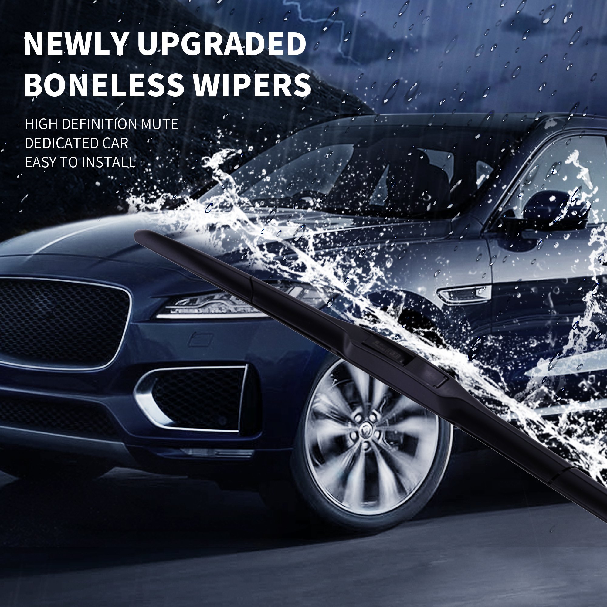Factory Wholesale Wiper Blade Manufacturer Car Accessories Auto Soft Universal Windshield Wiper Blade
