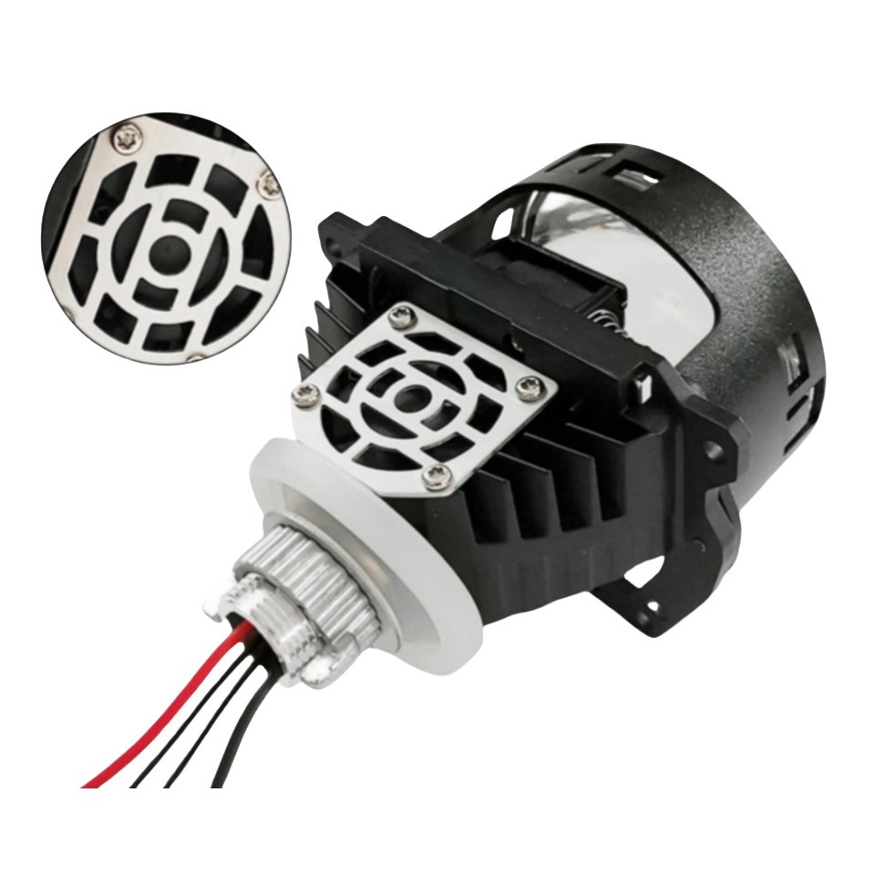 Custom High Quality Led Lenses Headlights 100W Bi Led Projector Lens Headlights H4 Car Led Light for Car 3.0 Inch