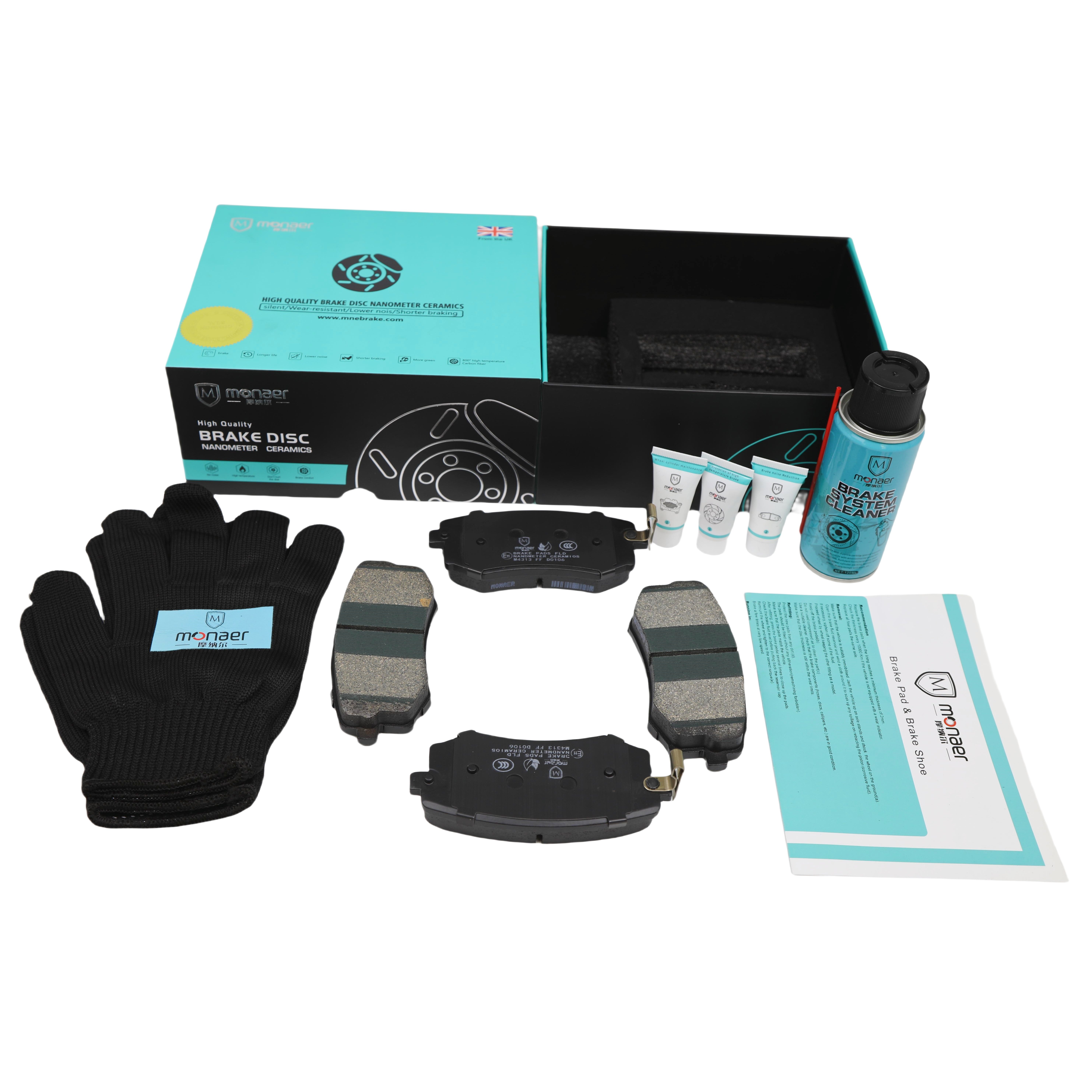 Monaer Ceramic D0106 Brake Pads New Condition Manufacturer's Product for SUNRAY