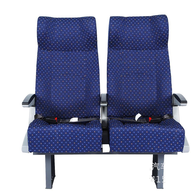 Factory Wholesale Reclining Passenger Bus Seat With Armrest Seat Belt Back Handle and Desk