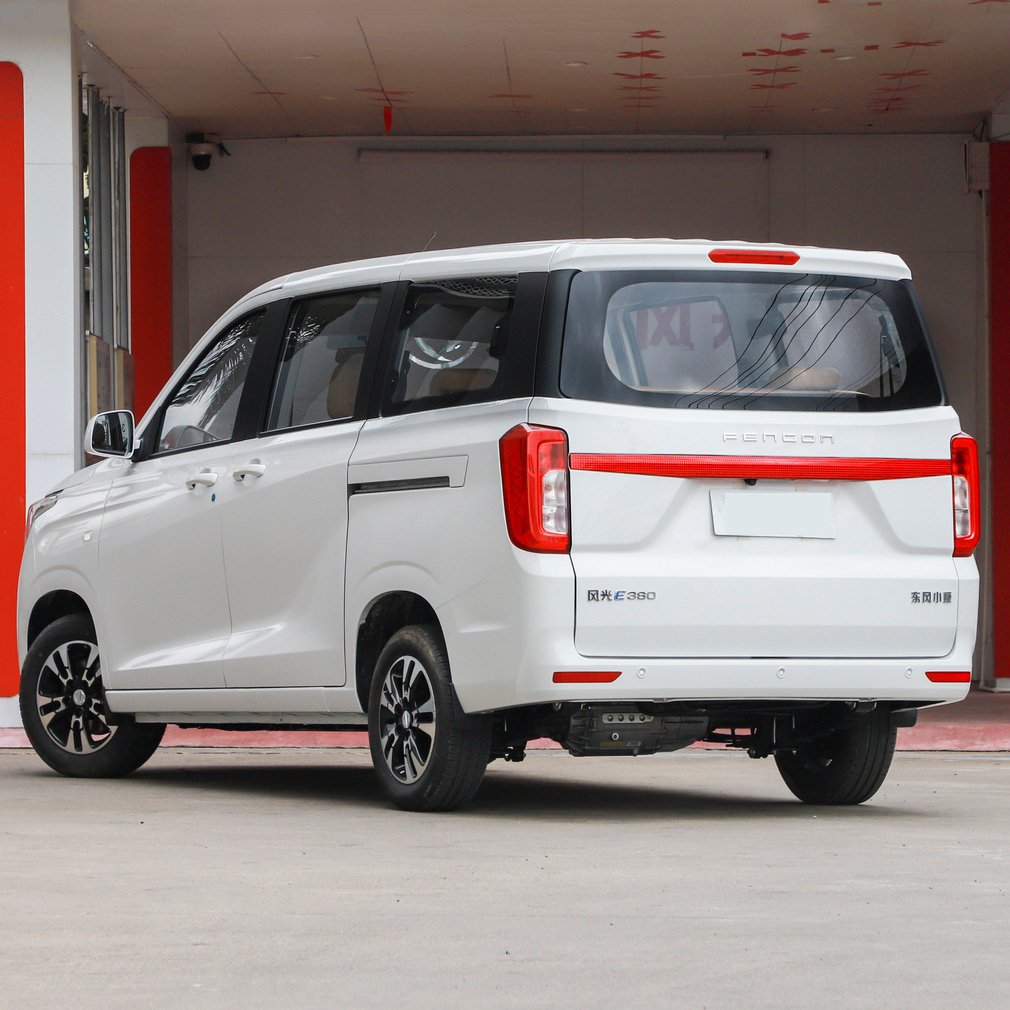 Chinese Car Van Dongfeng Compact MPV Auto Dongfeng Electric Passenger Van Small Fengon E380 Mini Ev Bus 8 Seat Electric Minibus