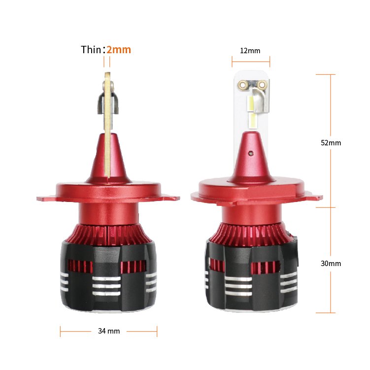 New Product LED Car Headlight H1 H4 H7 H11 LED Headlight Bulbs Led Headlight 60w Car Accessories Auto Lighting System X7 H7 H11