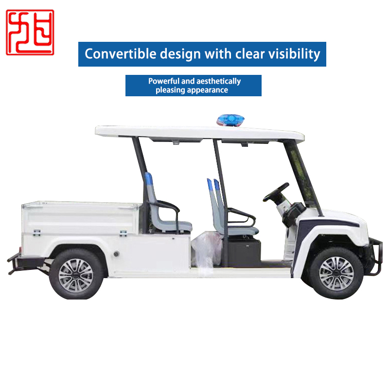 CE Certified Four-Wheel Electric Off-Road Patrol Vehicle Hot Selling Wholesale Price Five Seat Scenic Spot Sightseeing Bus Car
