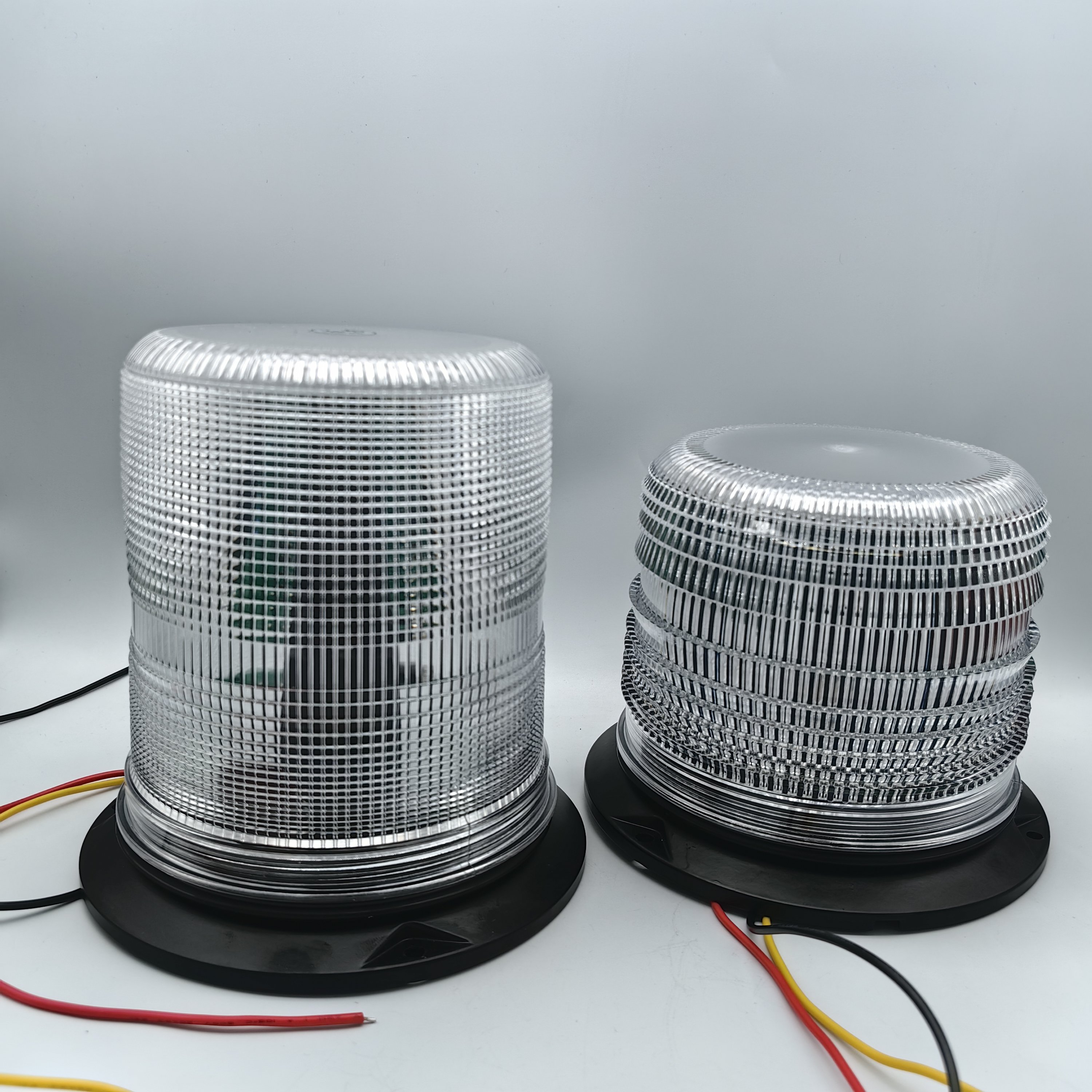 High Power IP65 White Amber Mining Warning Safety Flashing Xenon Strobe Beacon Light Led Lights for Trucks School Bus