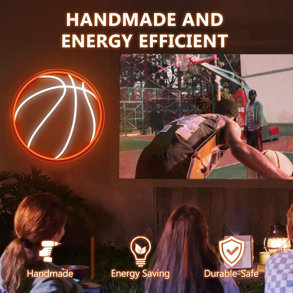 Basketball Neons Signs Party Supply Customized Logos Decoration Signage LED Neon Lights Sign LED Custom Neon Sign