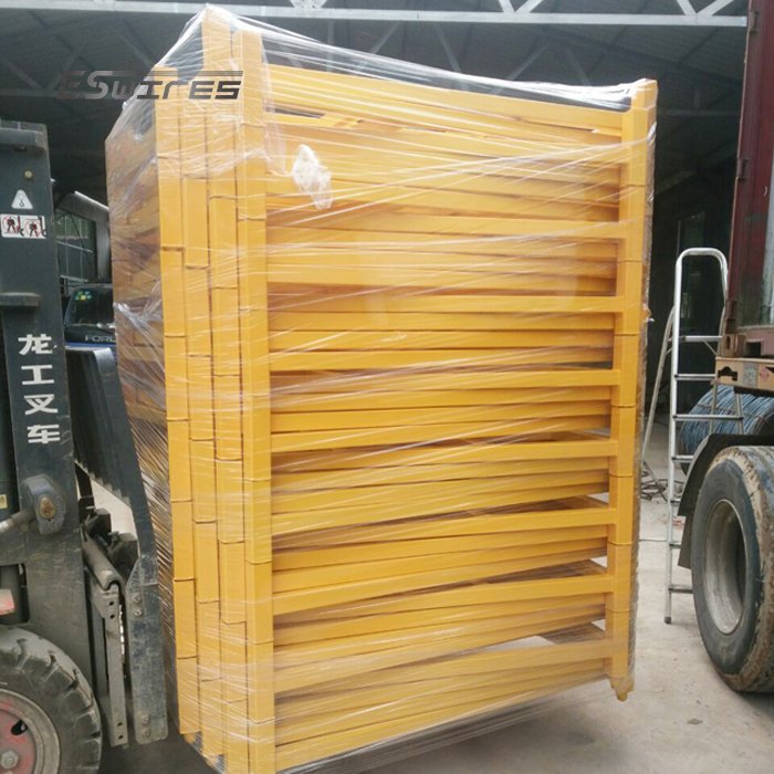 Customized 60x60 Tire Storage Stackable Detachable Portable Stacking Pallet Racks with Wire Mesh