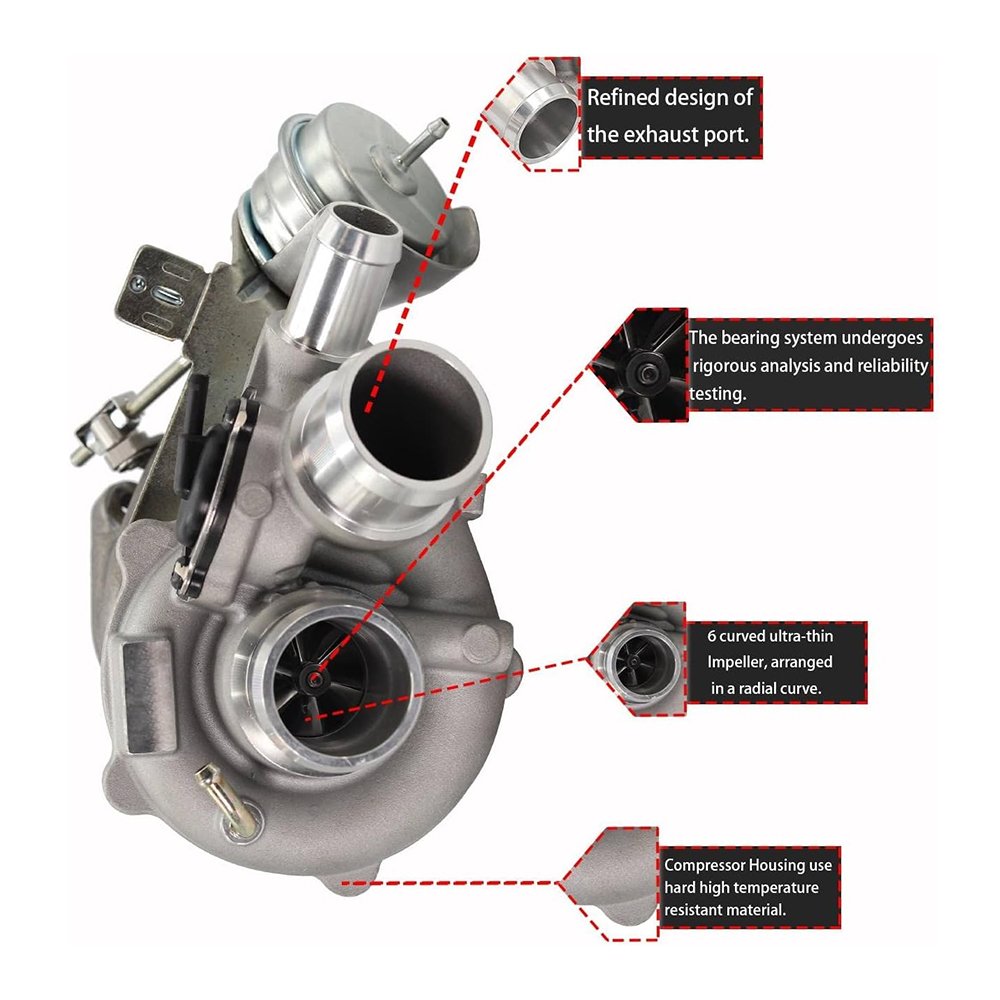 Holset Original Turbo Charger A6110960899 Turbo Kit for Mercedes Benz Sprinter 2T 3T 80Kw 95Kw 109Ps 129Ps