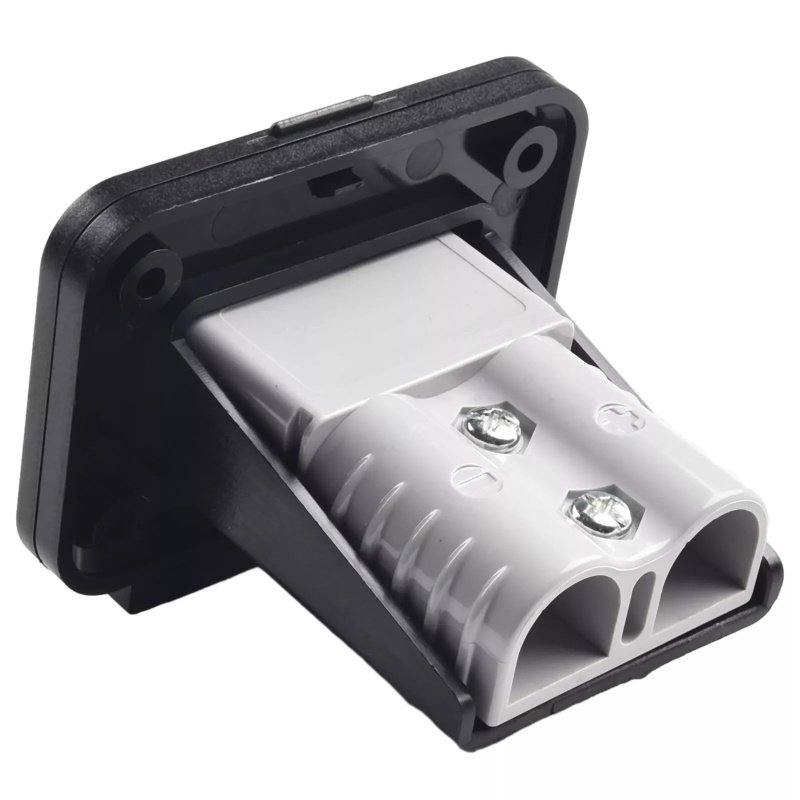 120A Anderson Plug Mounting Panel with Cover for 120A Anderson Connectors Flush Mount Recessed Plate