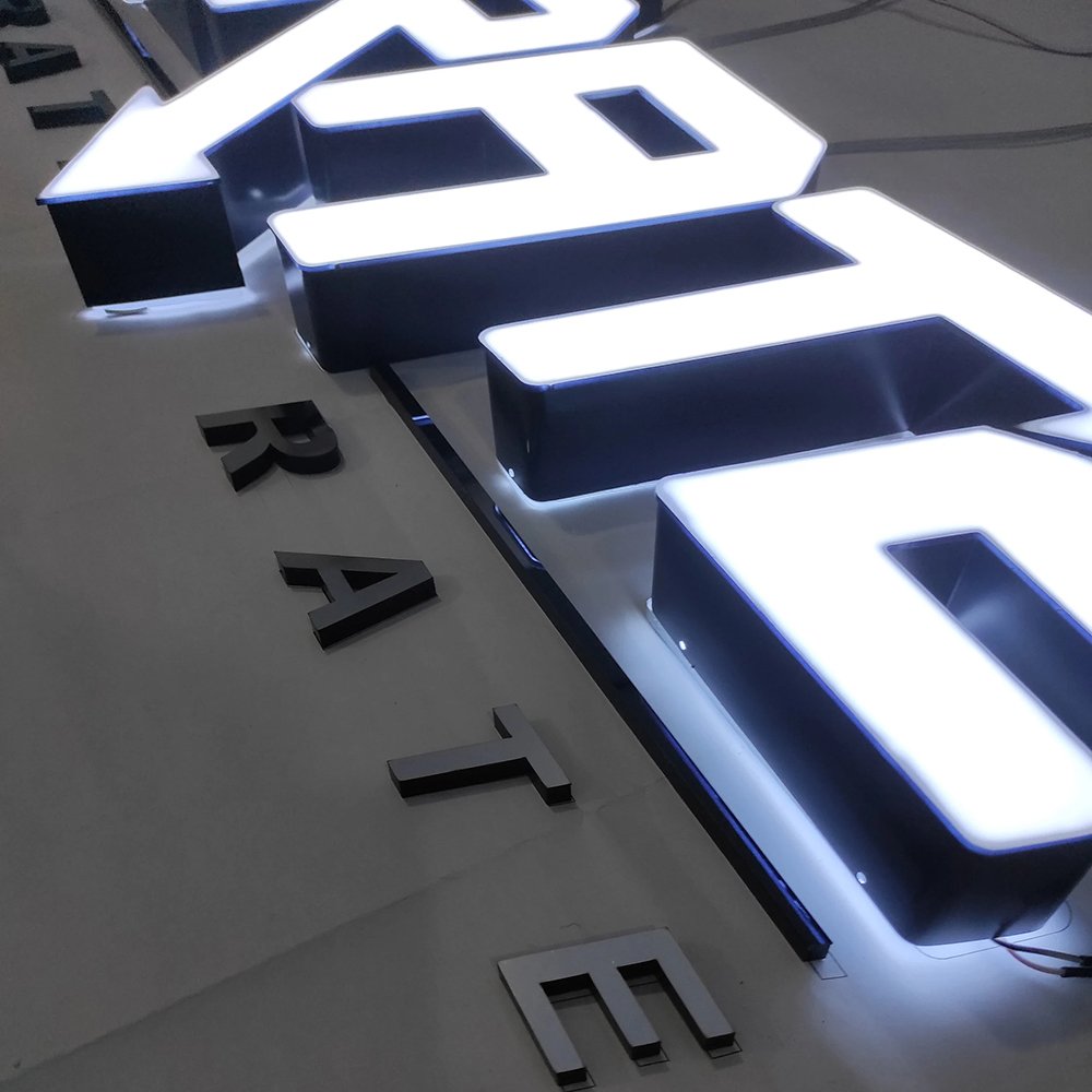 Hot Selling Business 3D Sign 3D Logo Signs Company Logo Design Business Wall Sign Custom Acrylic Signage