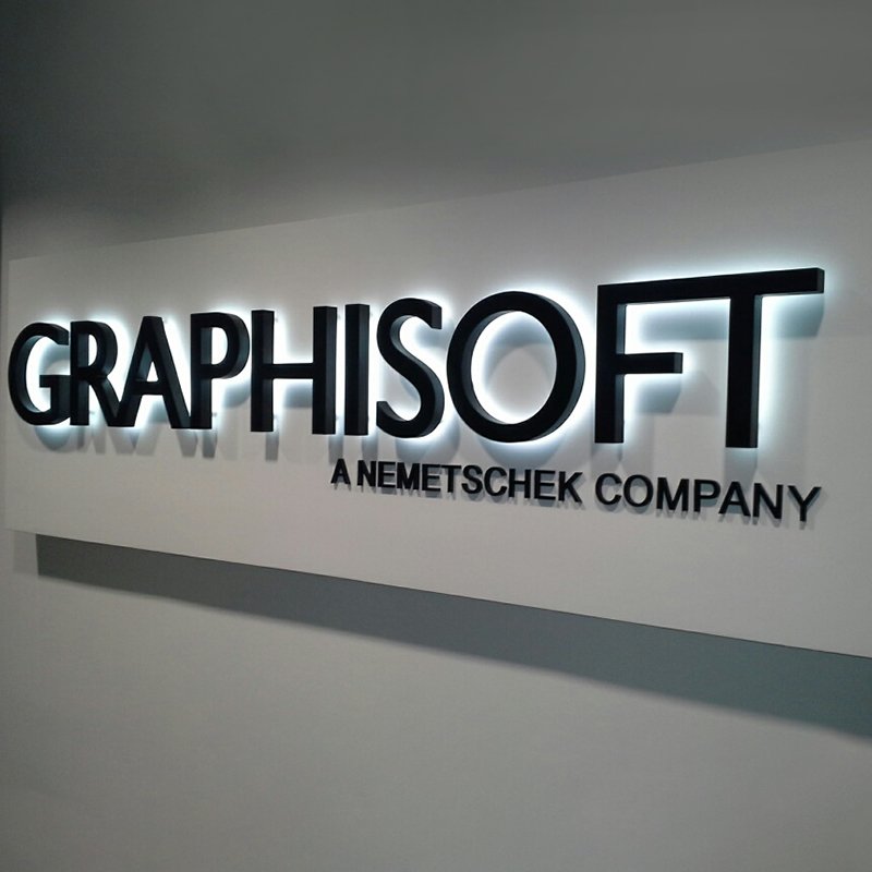 Custom Led Illuminated Sign Backlit Channel Letter 3D Logo Board Light Metal Acrylic Outdoor Wall Business Shop Store Front Sign
