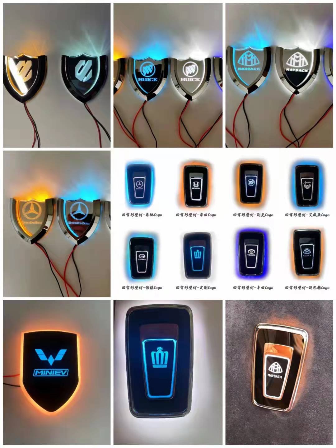 Nine-seater Type Car Accessories Hiace Interior Upgrade Kit With Auto Seats Car Seats
