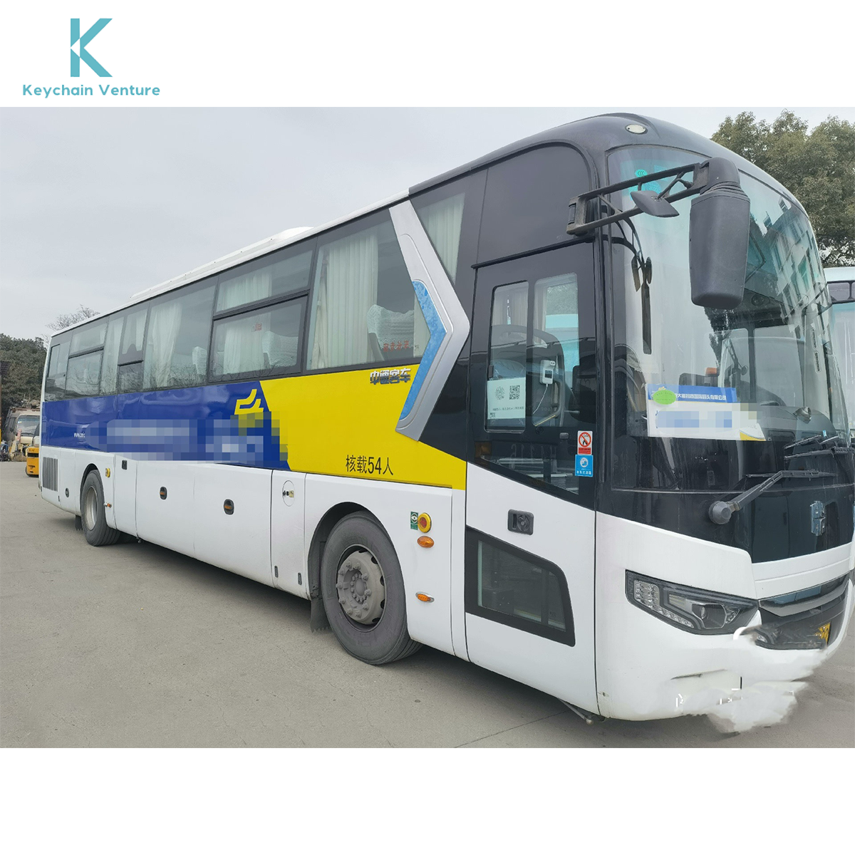 Used 50 Seats coach Bus for Sale Passenger Vehicle Used Zhongtong Bus with diesel Engine Luxury City Bus