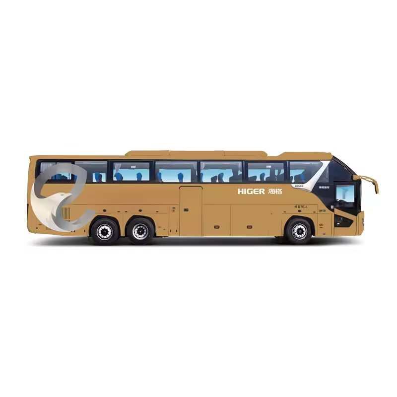 Factory Price Chinese Second Hand Used Tourist Bus 60-62 Seats 3+2 in Good Conditions