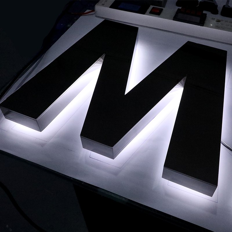 High Quality LED Signage Building Signs Led Channel Letters Acrylic Sign for Restaurants Logo