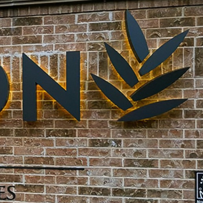 High Quality LED Signage Building Signs Led Channel Letters Acrylic Sign for Restaurants Logo