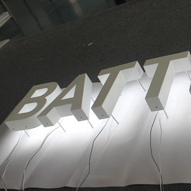High Quality LED Signage Building Signs Led Channel Letters Acrylic Sign for Restaurants Logo