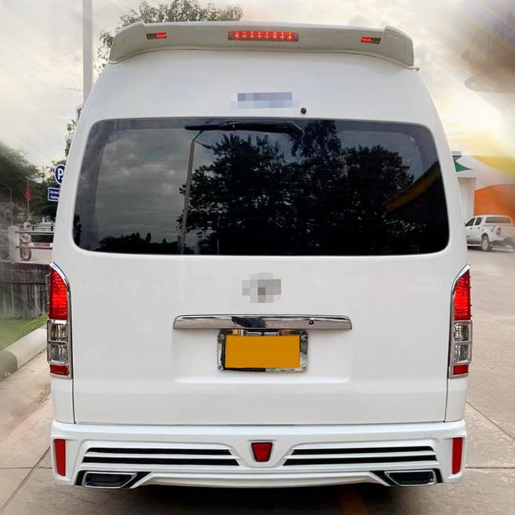 Car Accessories Front Rear Bumper Facelift Wide Conversion Body Kit for Toyota Hiace 2005 2012-2018
